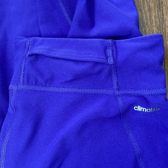 Adidas Climalite leggings in purple, S - Picture 5 of 9